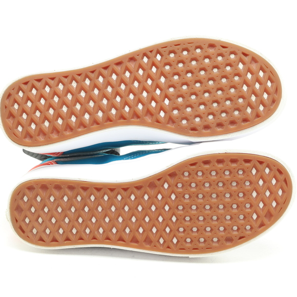 Vans Comfycush Multi Color Sneakers Women 6.5 Purple/Red Canvas Like New - Picture 13 of 16